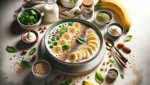 Kefir-Smoothie Bowls met Banaan