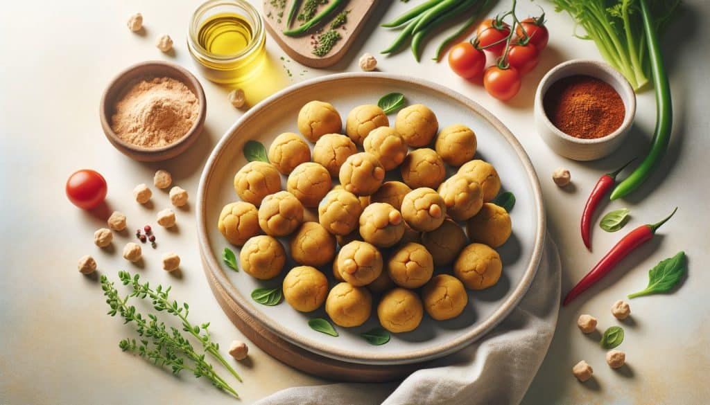 Kikkererwten Cookie Dough Balls