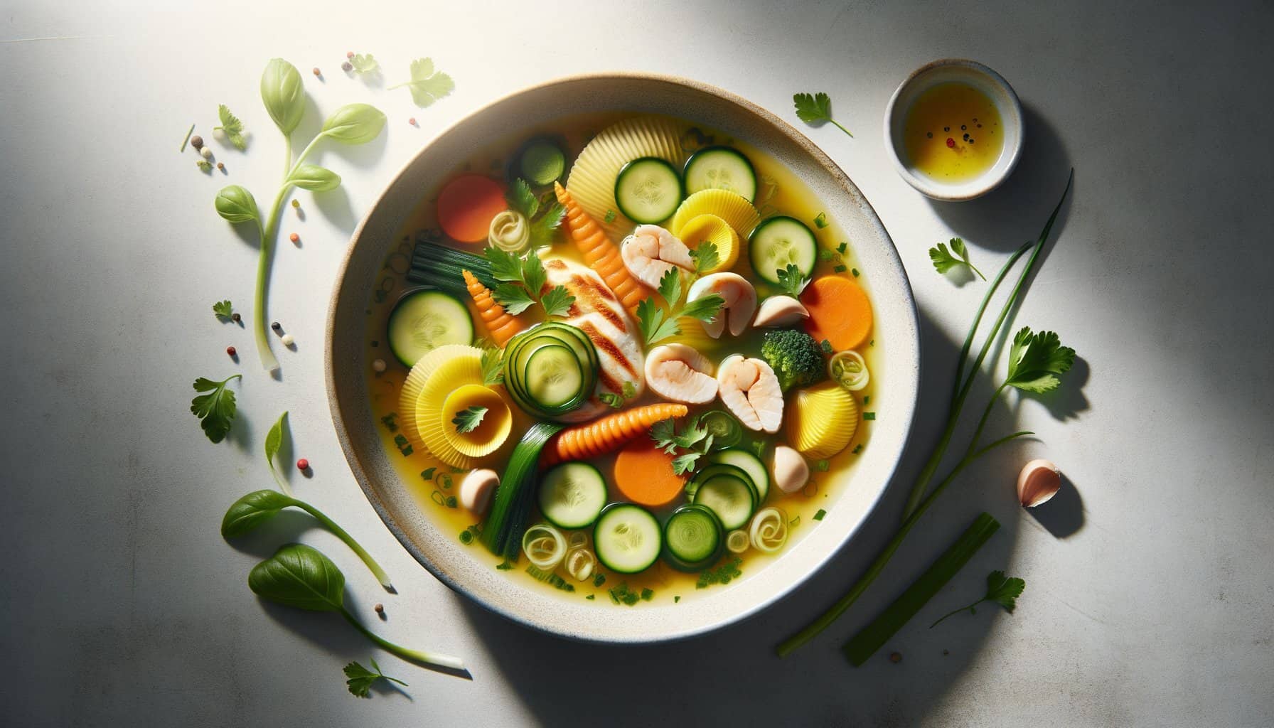 Kippenschillen Bouillon