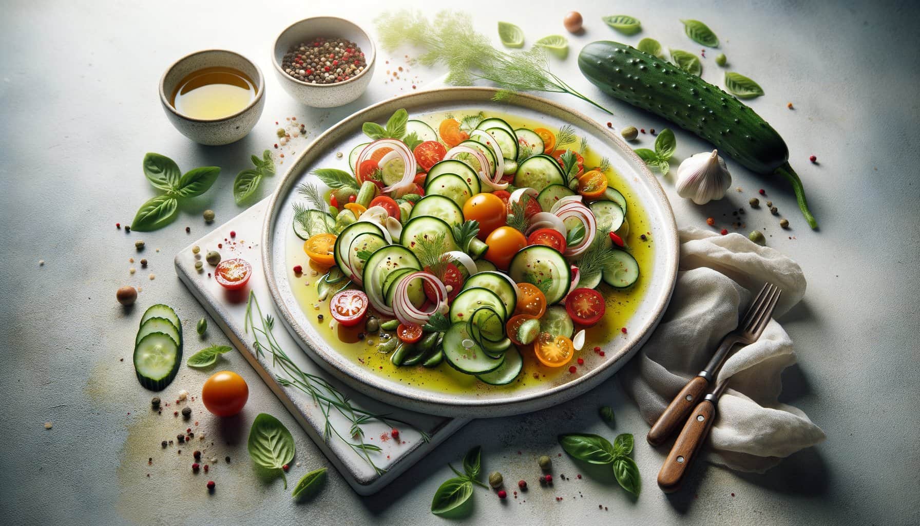 Komkommer-Munt Infusion