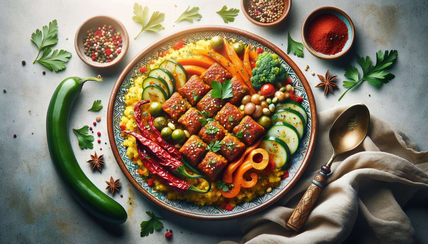 Kruidige Marokkaanse Wortels