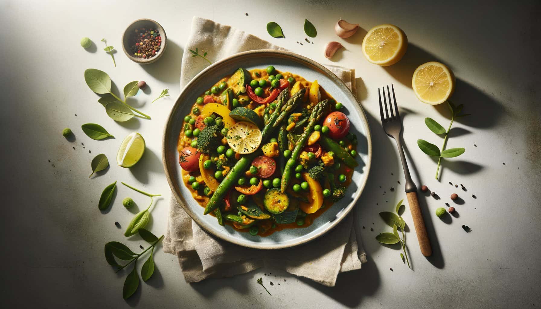 Leftover Groente Curry