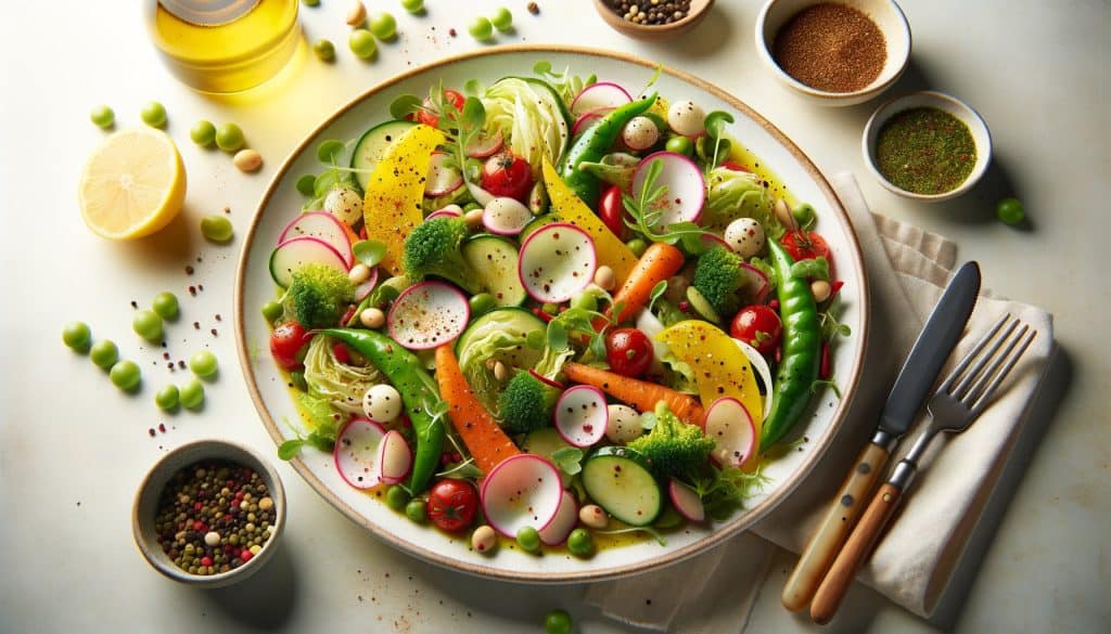 Lente Salade met Raapsteeltjes