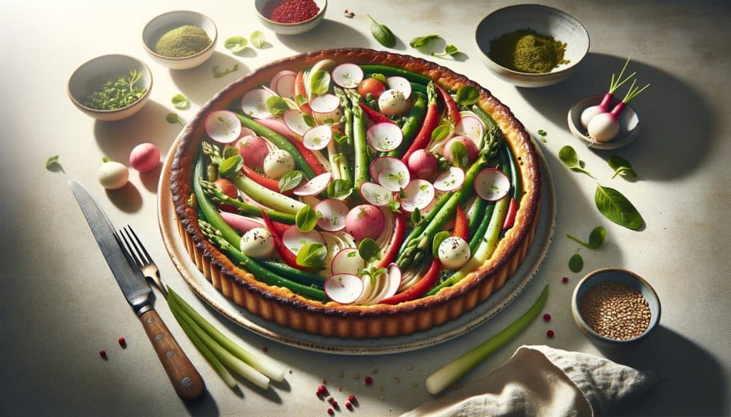 Lente Tuintaart met Radijs