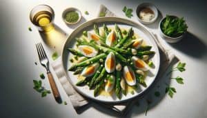 Lentegroente Salade met Asperges