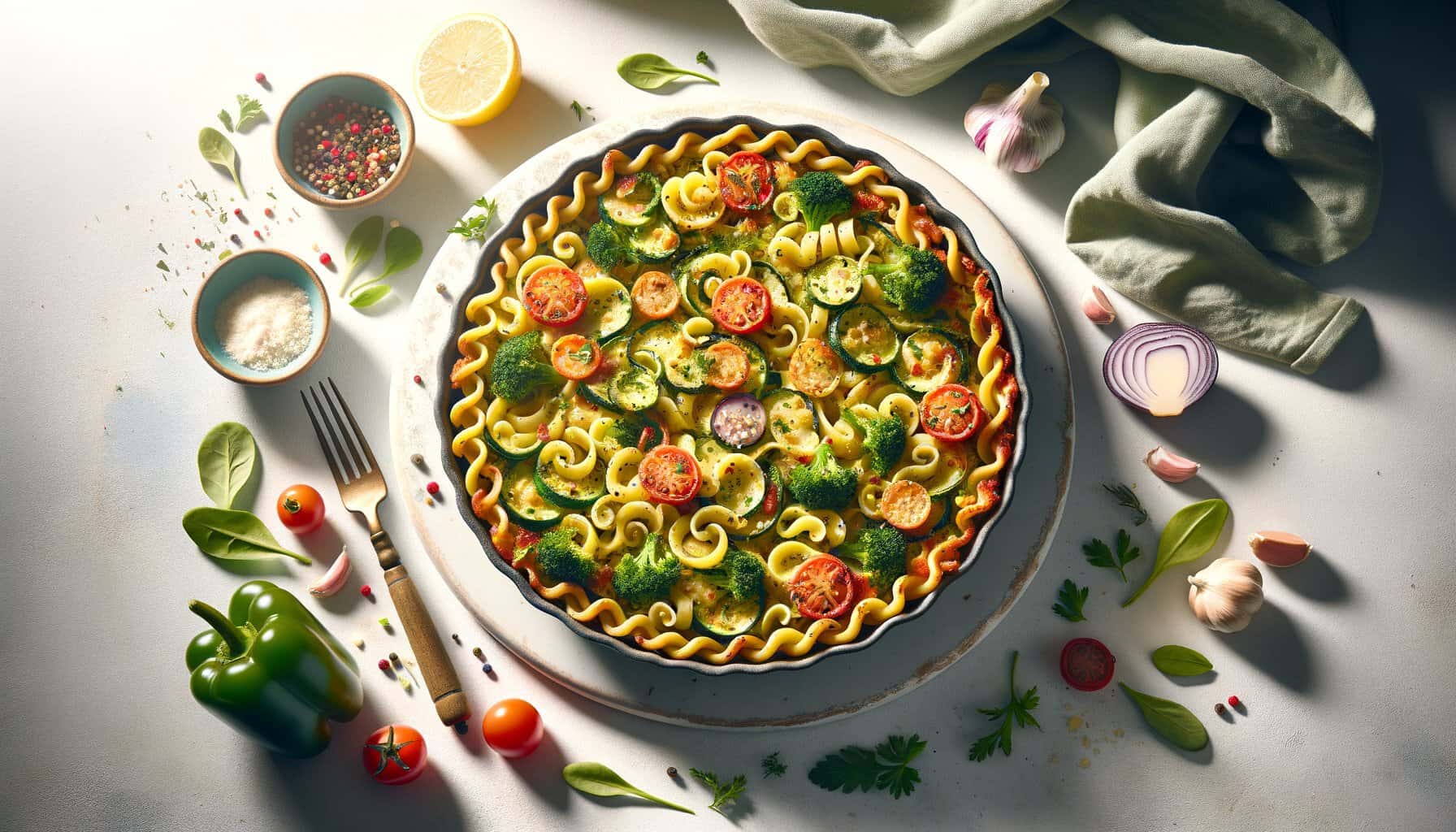 Lichte Boerenkool Pasta Bake