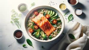 Omega‑3 Zalm Bowl met Quinoa