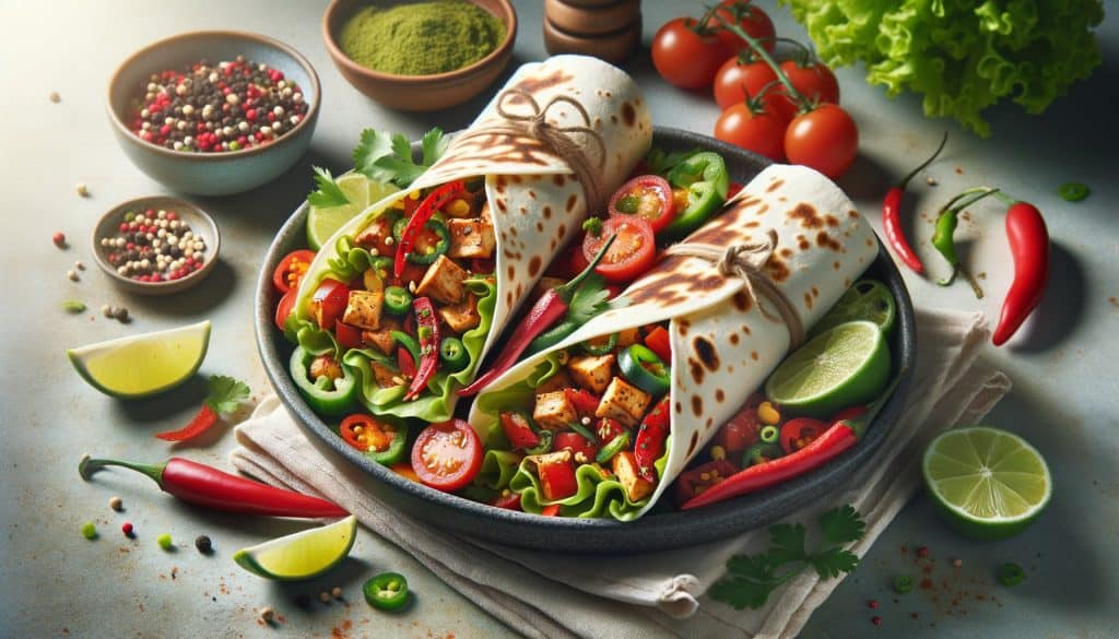 Pittige Mexicaanse Wraps