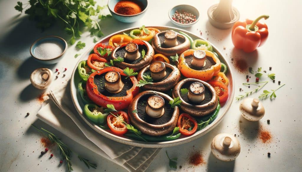 Portobello Paprikabootjes