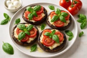 Portobello Pizza Caprese