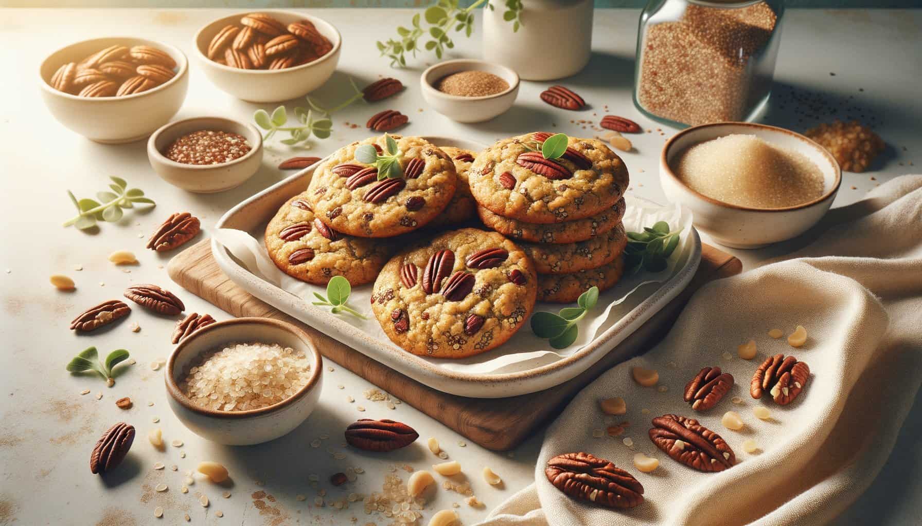 Quinoa-Pecan Koekjes