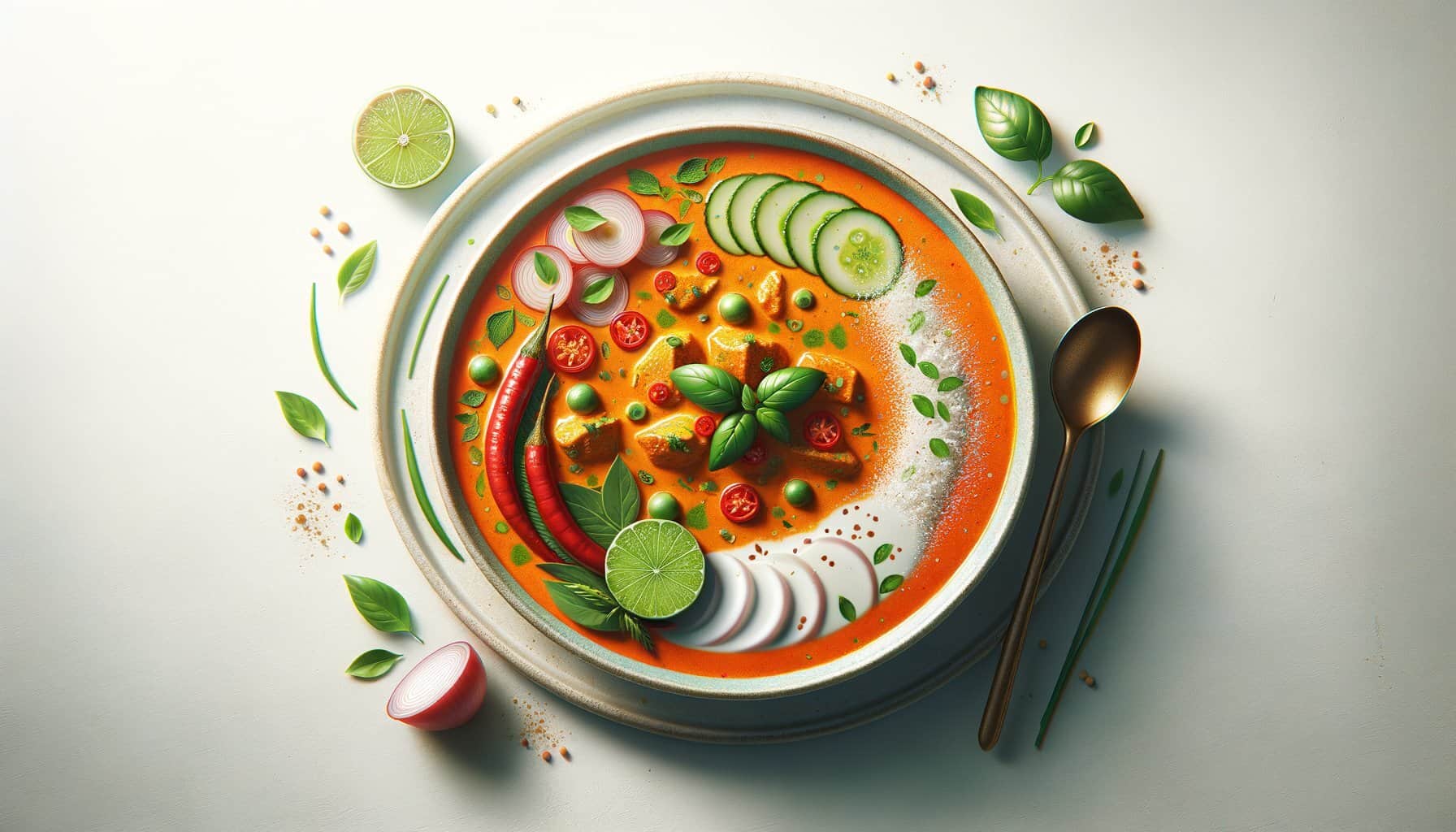 Rode Thai Curry met Kokosmelk