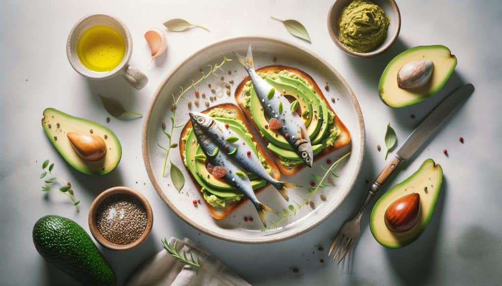 Sardine en Avocado Toast