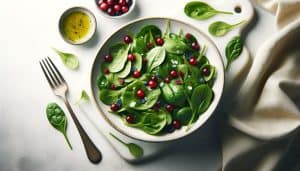 Spinazie Salade met Cranberry