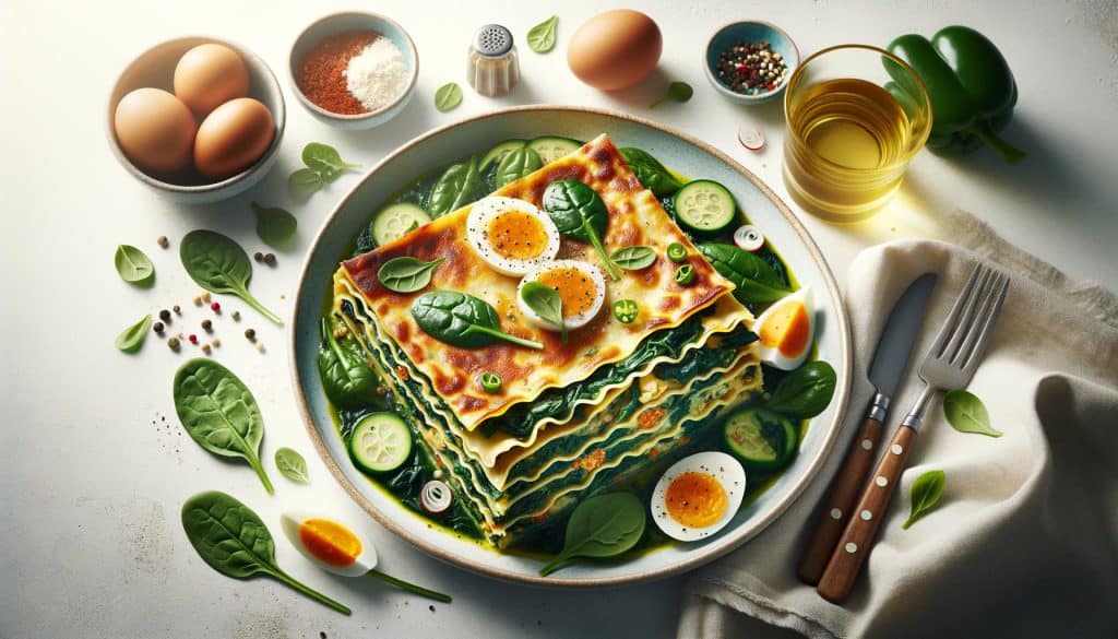 Volkoren Lasagne met Spinazie