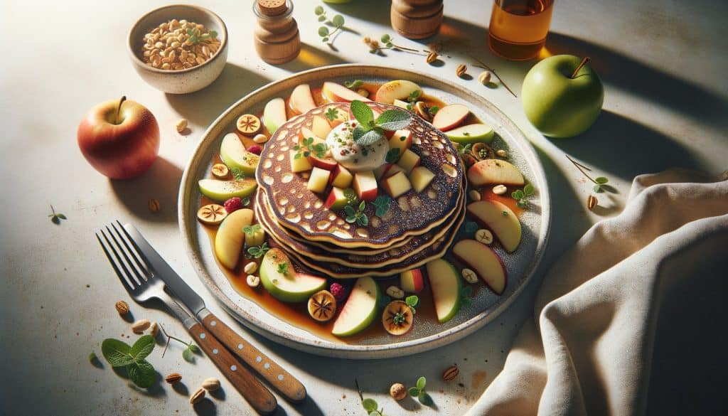Volkoren Pannenkoekjes met Appel