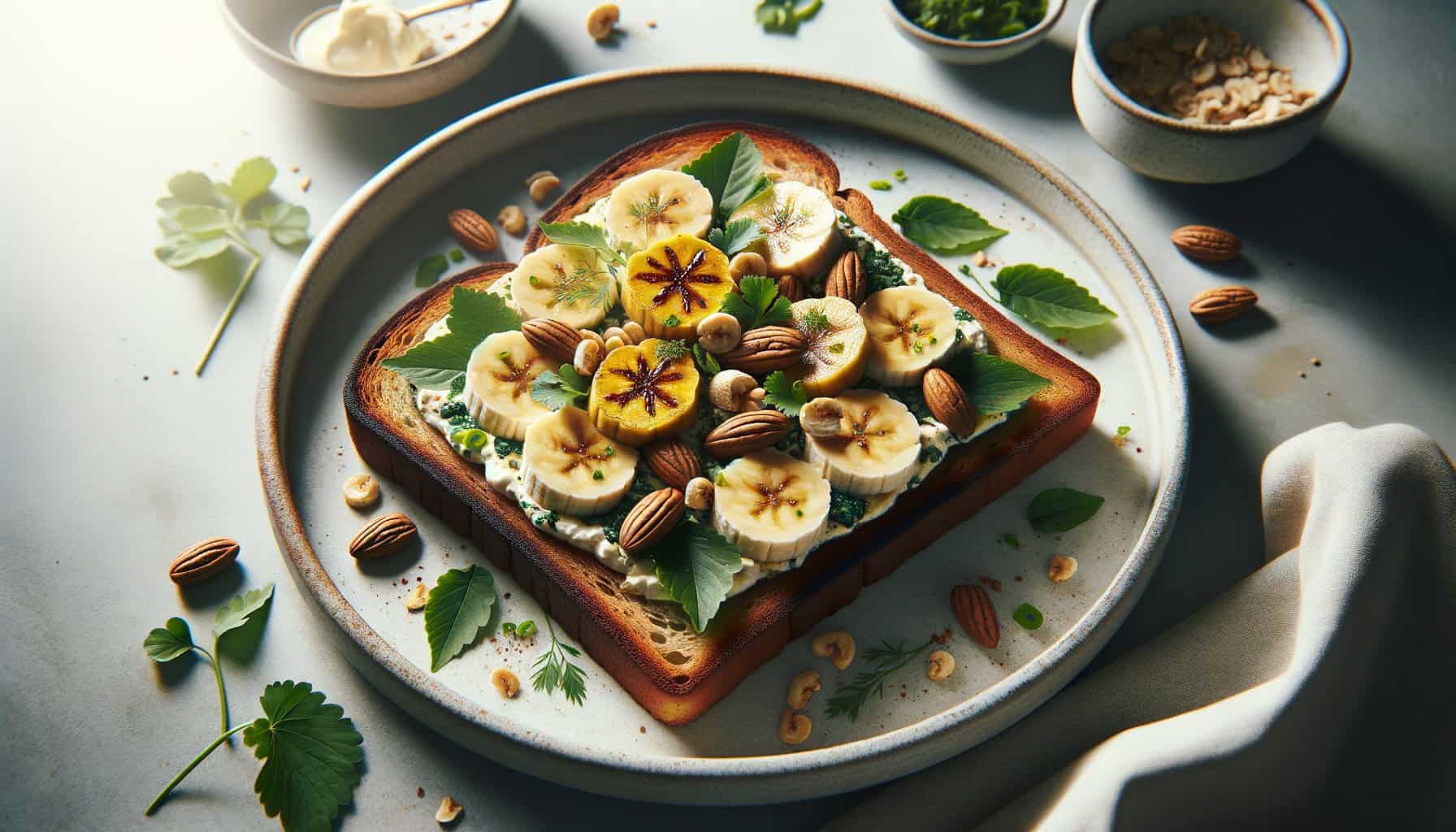 Walnoot-Bananenbrood met Havermout