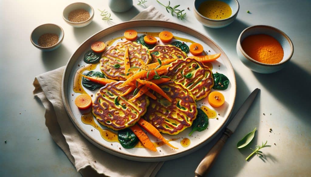 Wortelpulp Pannenkoekjes