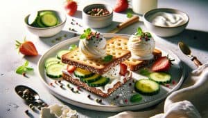 Yoghurt-Kefir IJs Sandwiches