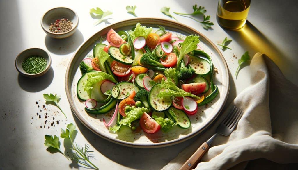 Zomerse Gegrilde Groente Salade