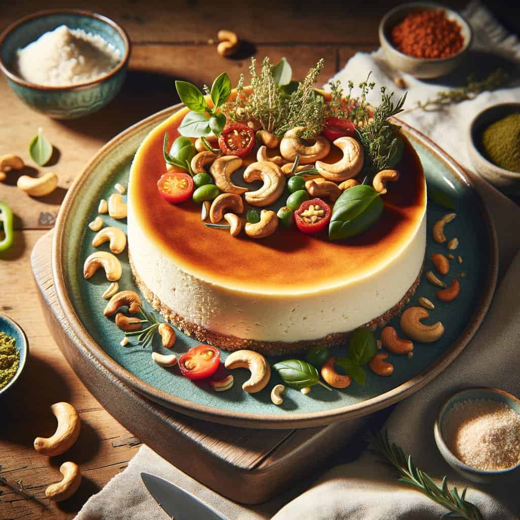Gefermenteerde Cashew Cheesecake