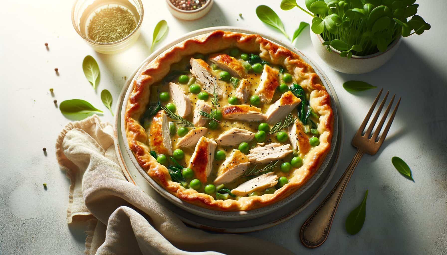 Gezonde Chicken Pot Pie