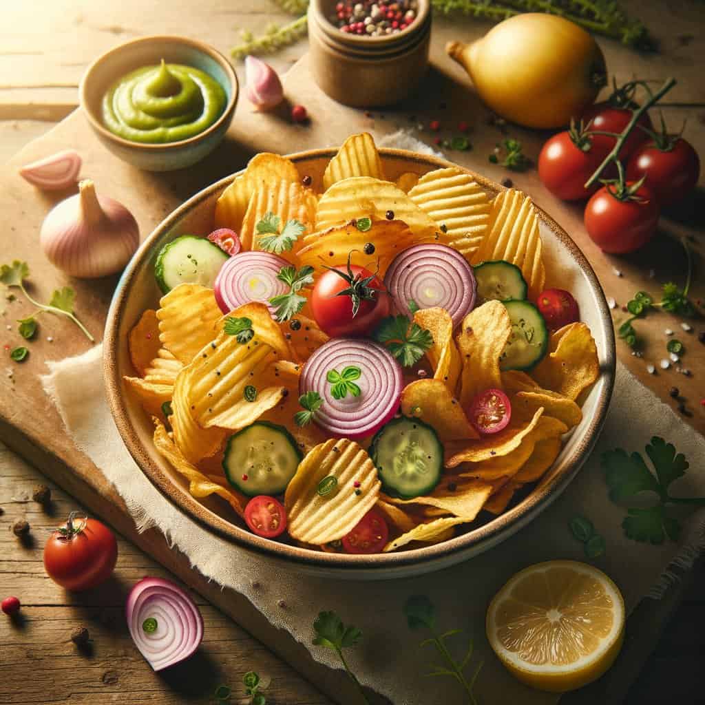 Groenteschillen Chips