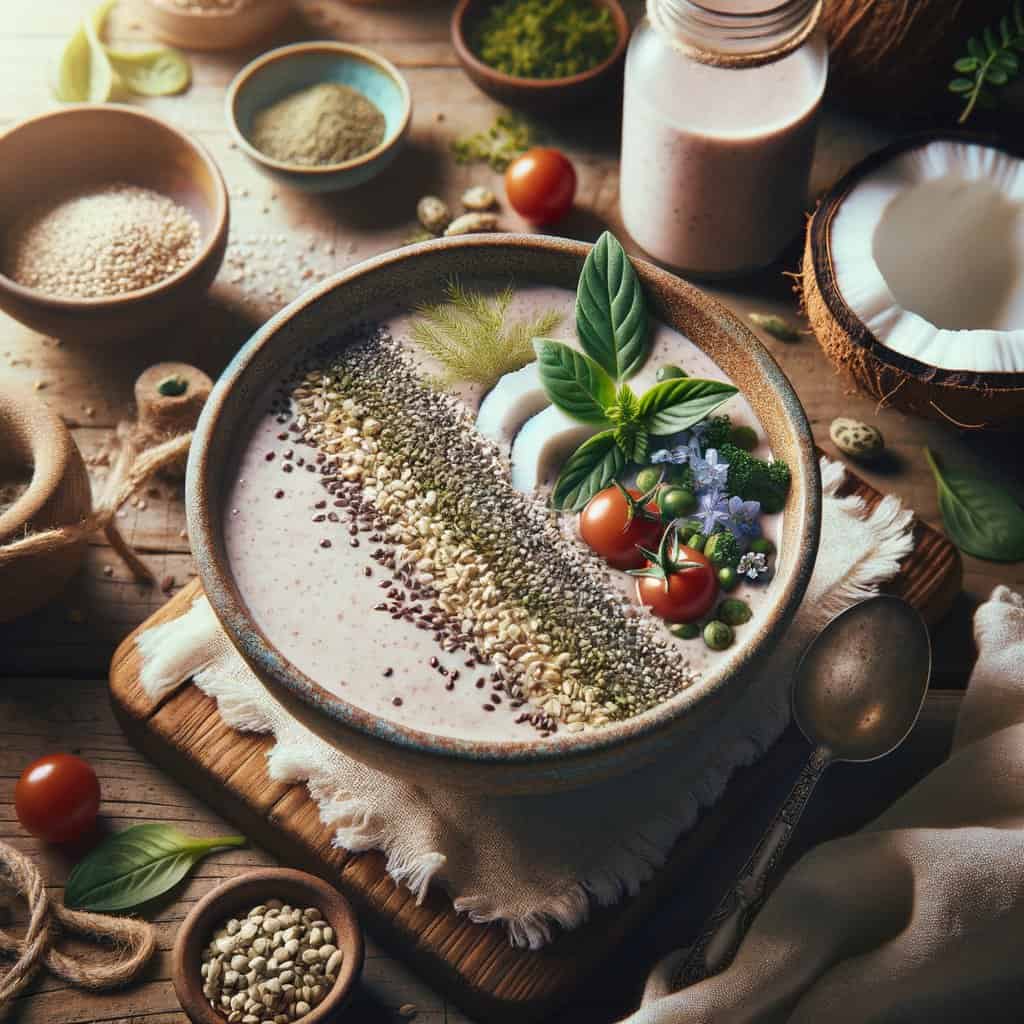 Hennepzaden Smoothie met Kokoswater