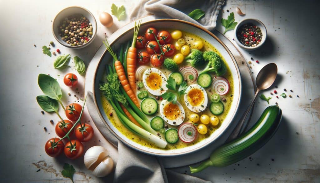 Maïskolf Bouillon met Kruiden