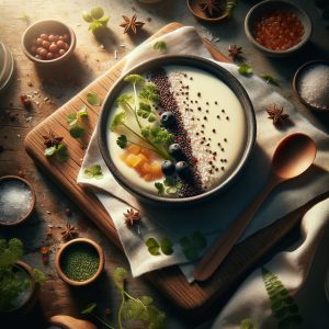 Probiotische Kokospudding