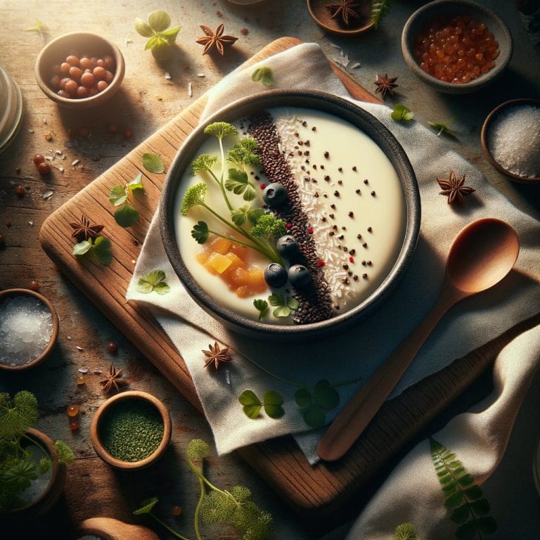 Probiotische Kokospudding