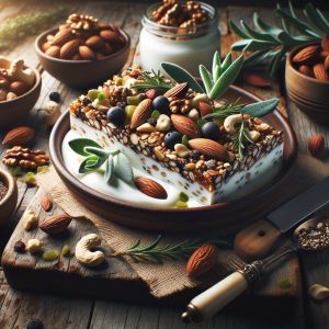 Probiotische Yoghurt Bark met Noten