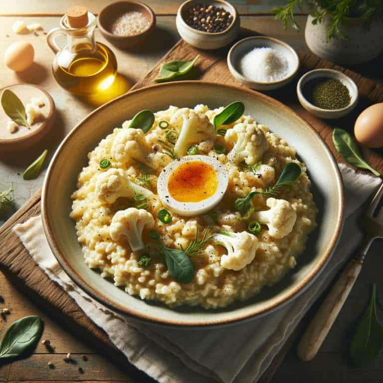 Romige Risotto van Bloemkoolrijst