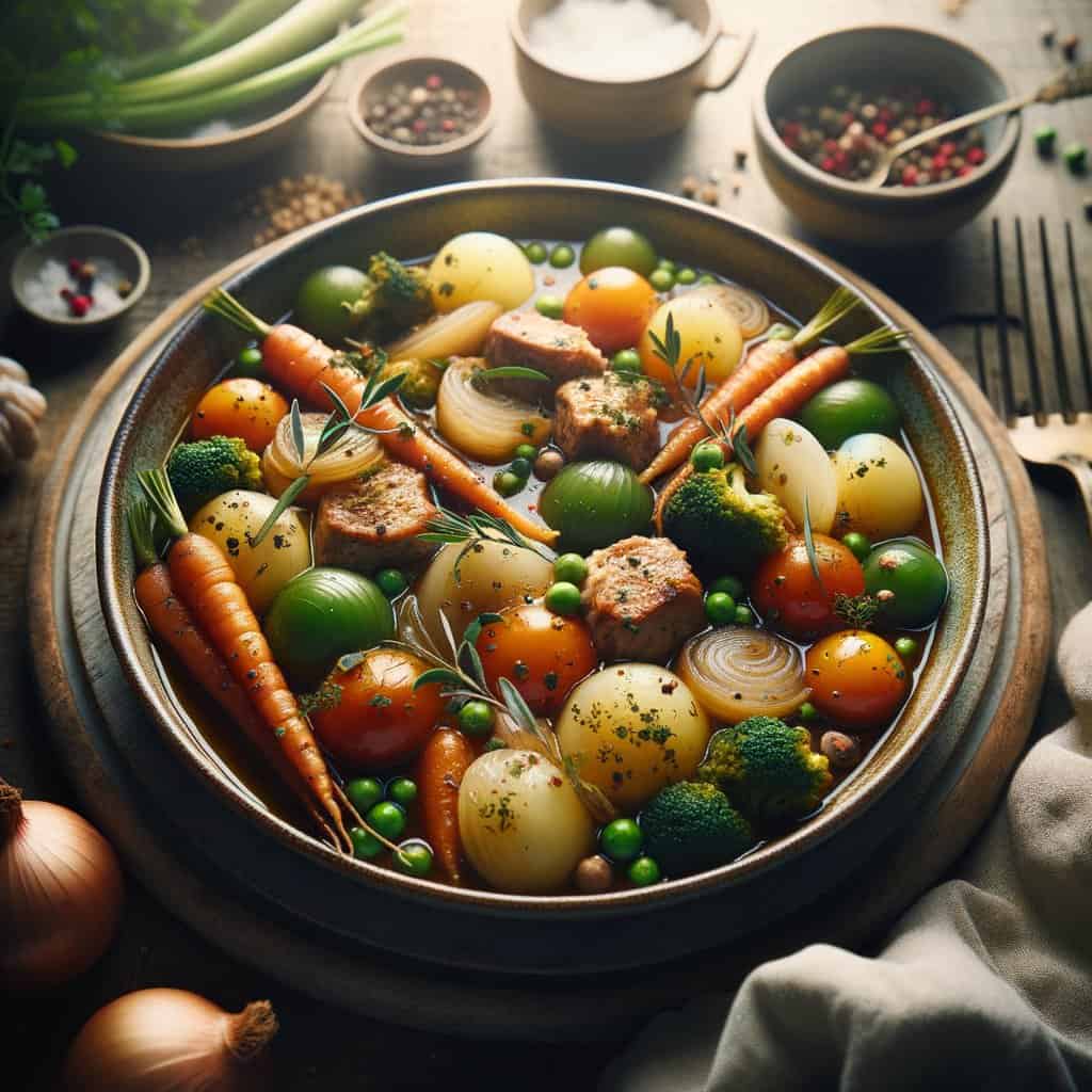 Stoofpot met Linzen en Wortel