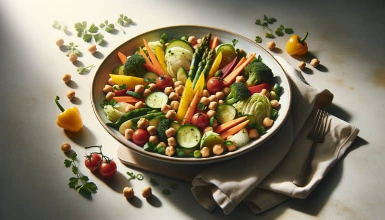 Stoofschotel van Groenten en Kikkererwten