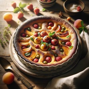 Zomerse Bessen Clafoutis