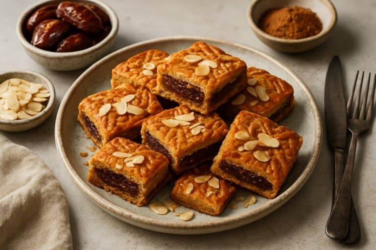 Gevulde speculaas met dadelspijs