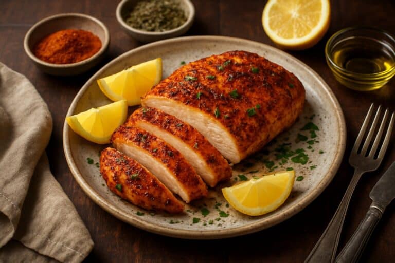Kipfilet met zelfgemaakte kruidenmix